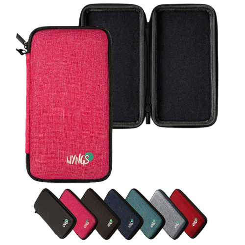 WYNGS Schutztasche pink zum Taschenrechner TI Nspire CX II-T - ab 
